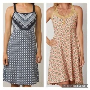 EUC - PrAna Set of 2 Dresses - Cora and Cali - size Medium